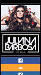 Mobile Screenshot of julianabarbosa.com